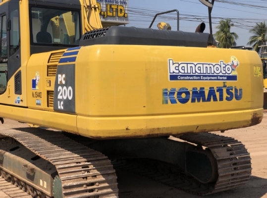 ขายรถขุด KOMATSU PC200LC-8 อาร์มยาวพิเศษ 15 เมตร นำเข้าเองจากญี่ปุ่น สภาพสวยพร้อมใช้งาน มีVDOการทำงา