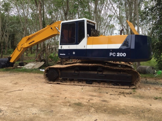 KOMATSU PC200-5 ระบบไฟเต็ม เอกสารอินวอย คอลโทรลสั้น สภาพสวย