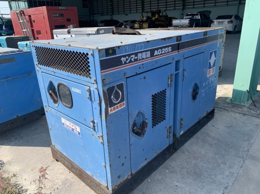 เครื่องปั่นไฟ YANMAR ขนาด 25 KVA รุ่น AG25S ขายถูก เครื่องสวยพร้อมใช้ครับ เครื่องปั่นไฟ YANMAR ขนาด 25 KVA รุ่น AG25S ขายถูก เครื่องสวยพร้อมใช้ครับ