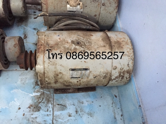 ขายมอเตอร์ hitachi 10แรง ไฟบ้าน220V ครับ