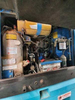PDS70S - เครื่องปั๊มลม Airman มือสอง ขนาด 7bar 70cfm. Yanmar Engine by OEK 098-5625920