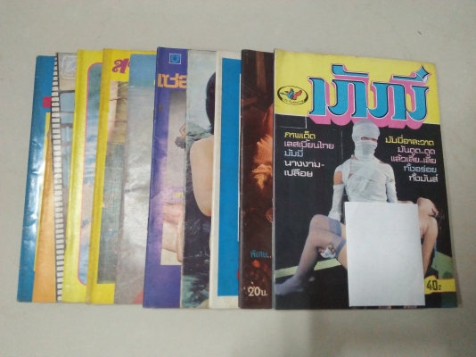 หนังสือตำราผู้ใหญ่ หญิงชาย รุ่นเก่า หนังสือหายากแนวสะสม ขายเหมา 10 เล่ม