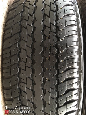ล้อแม็ก Toyota Revo ขอบ17 พร้อมยาง 265-65-17 Dunlop ปี 15 สภาพสวย ดอกยางเต็มๆ
