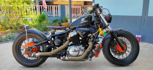 ขายครับ Steed400 แต่ง Bobber ทะเบียนแท้ ขายครับ Steed400 แต่ง Bobber ทะเบียนแท้
