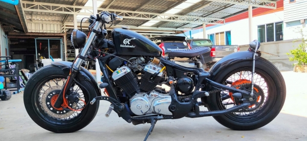 ขายครับ Steed400 แต่ง Bobber ทะเบียนแท้ ขายครับ Steed400 แต่ง Bobber ทะเบียนแท้