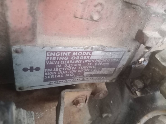 KOMATSU PC60-5 ขายตามสภาพ