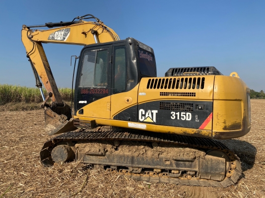 CAT 315 D JAPAN เล่มทะเบียน ไฟฟ้าครบ เครื่องดี ปั้มแรง เอวแน่น ช่วงล่างเต็ม โซ่ใหม่ รอนเลอร์ใหม่ แอร