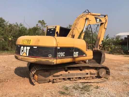 CATTERPILAR 320C เล่มทะเบียน สเปคญี่ปุ่น ไฟฟ้าครบ เครื่องดี ปั้มแรง เอวแน่น ช่วงล่างสวย รถพร้อมใช้ เอกสารเล่มทะเบียน พร้อมโอน ราคา 790,000  รถอยู่ แพร่ 064-191-1112