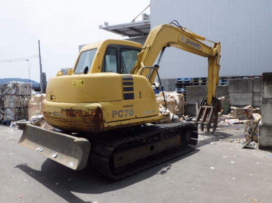 ขายรถขุด KOMATSU PC70-7 นำเข้าเองจากญี่ปุ่น สภาพสวยพร้อมใช้ ถึงเร็วๆนี้ครับ