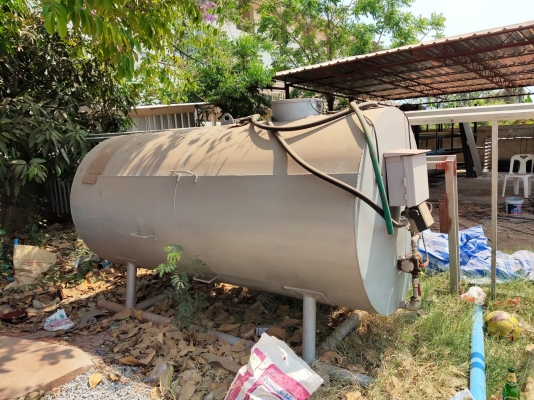 ถังน้ำมัน 2700 ลิตร พร้อมหัวจ่าย ใหม่