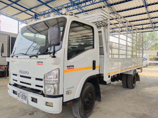 6 ล้อกลาง ISUZU NPR150 แรงม้า ยาว 5.00ม.* รถสวยเดิม+สภาพพร้อมใช้งาน ปี2556ค่ะ*รถห้างแท้ * มีเล่มพร้อ
