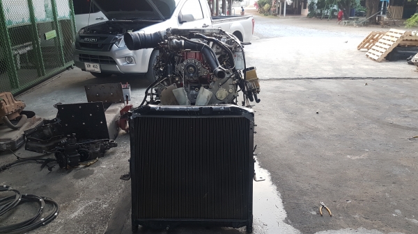 ขายเครื่องยนต์hino k13Dปั่นปูนพร้อมเกียร์ปั้มใหญ่