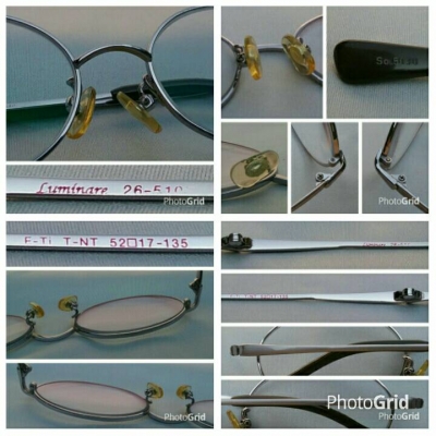 แว่นตาคุณภาพระดับ ไฮ - เอนด์ 'ไททาเนียม - วงรี' เจแปนิสแฮนด์เมดทศวรรษ 2010's สภาพเทพ ! ค่าสายตา +200 Authentic LUMINARE handmade in Japan แว่นตาคุณภาพระดับ ไฮ - เอนด์ 'ไททาเนียม - วงรี' เจแปนิสแฮนด์เมดทศวรรษ 2010's สภาพเทพ ! ค่าสายตา +200 Authentic LUMINARE handmade in Japan