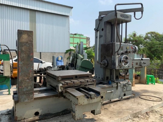 ขายเครื่องคว้านนอน โต้ะ 1200x1000 ยาว 3 เมตร มีหัวสไลด์. พร้อมใช้ ราคา กันเองคับ