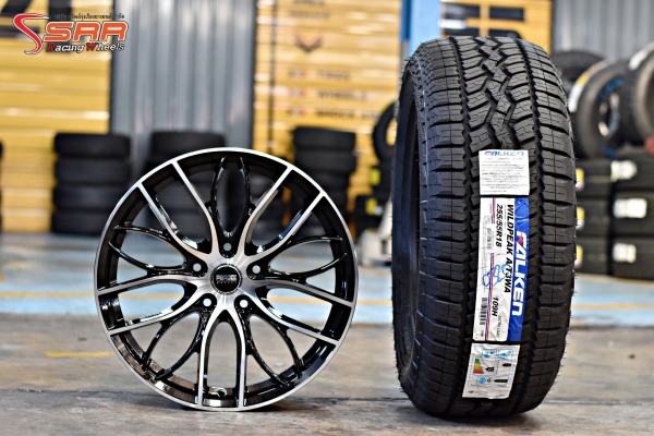 ล้อแม็กซ์สำหรับใส่BMW X5,X6 ขอบ18 พร้อมยางFALKEN AT3WA 255/55R18 ล้อแม็กซ์สำหรับใส่BMW X5,X6 ขอบ18 พร้อมยางFALKEN AT3WA 255/55R18