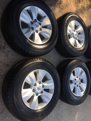 แม็ก Toyota Revo 17 พร้อมยาง Yogohama 265/65/17 ปลายปี 18