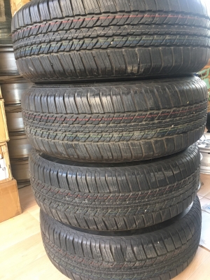 ยางถอดป้ายแดง ฺฺBridgestone 265/60/18 ปลายปี 19 ยางถอดป้ายแดง ฺฺBridgestone 265/60/18 ปลายปี 19