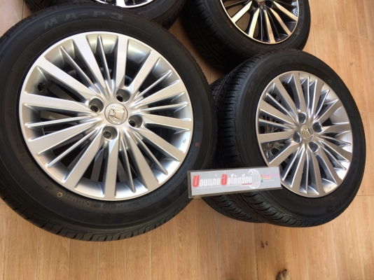 ล้อแม็กป้ายแดง Honda City 2020 ขอบ 15 ยาง Maxxis 185/60/15 ปี 20 ล้อแม็กป้ายแดง Honda City 2020 ขอบ 15 ยาง Maxxis 185/60/15 ปี 20