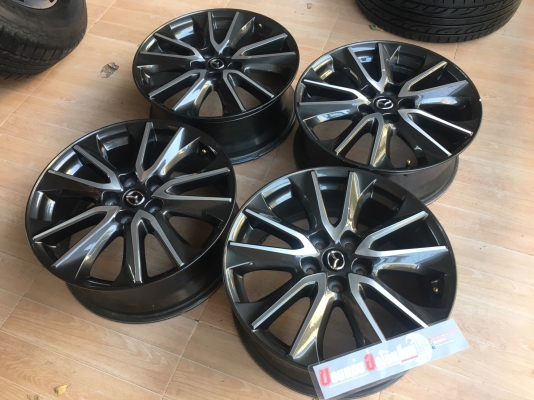 ล้อแม็กซ์ All new Mazda CX-3 Top ขอบ18" ไม่ซ่อมไม่ดุ้ง สีเดิมๆสวยๆ ล้อแม็กซ์ All new Mazda CX-3 Top ขอบ18" ไม่ซ่อมไม่ดุ้ง สีเดิมๆสวยๆ