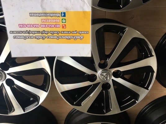 ล้อแม็กซ์ Vios Yaris 15 ทำสีดำหน้าเงามาใหม่ ล้อแม็กซ์ Vios Yaris 15 ทำสีดำหน้าเงามาใหม่