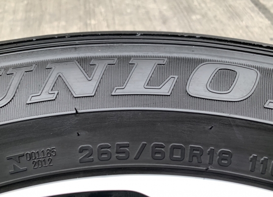 ล้อแม็ก Mitsu All New Pajero Sport ตัวท็อป ขอบ 18 พร้อมยาง 265-60-18 Dunlop ปี 17 สภาพสวย