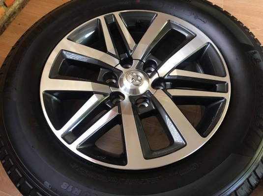 แม็กซ์ป้ายแดง Toyota Fortuner 2019 พร้อมยาง Michelin 265/60/18 ปี 19