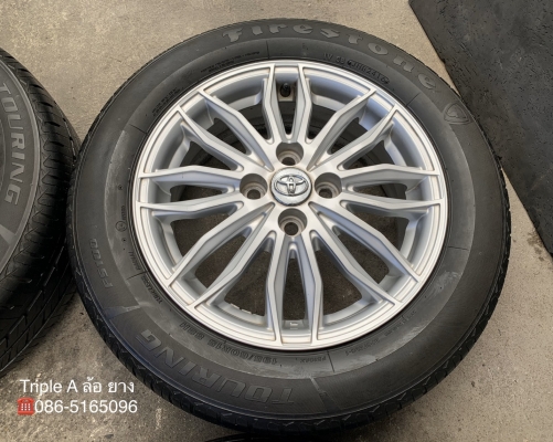 ล้อแม็ก Toyota Vios Exclusive รุ่นพิเศษ ขอบ 15 พร้อมยาง 195-60-15 Firestone ปี 16 ล้อแม็ก Toyota Vios Exclusive รุ่นพิเศษ ขอบ 15 พร้อมยาง 195-60-15 Firestone ปี 16