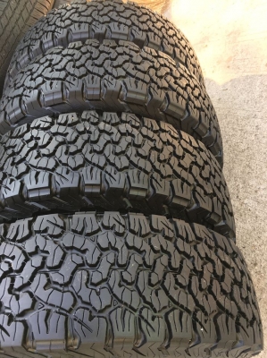 ยางขอบ 18 BF Goodrich ko2 ขนาด 265/65/18 ปี 18