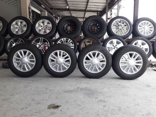 ล้อISUZU X SERIES  ขอบ16 6รู139 พร้อมยาง 215/65/16 ปี18 4 ล้อ