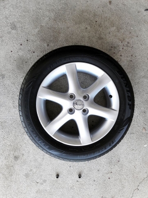 แม็กซ์ TOYOTA Altis ขอบ15 4รู100 +ยาง DUNLOP ENASAVE CE300 185/60/15 แม็กซ์ TOYOTA Altis ขอบ15 4รู100 +ยาง DUNLOP ENASAVE CE300 185/60/15