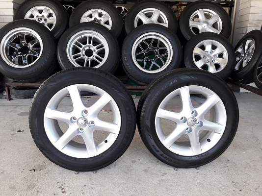แม็กซ์ TOYOTA Altis  ขอบ15 4รู100 +ยาง DUNLOP ENASAVE CE300 185/60/15