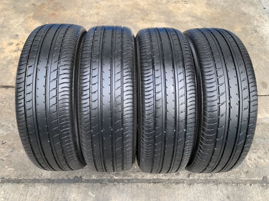 ล้อแม็ก Toyota Vios 8 ก้าน ขอบ 15 พร้อมยาง 185-60-15 Yokohama ปลายปี 16