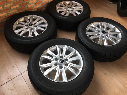 แม็กซ์ D-max 18 พร้อมยางบริดโตน 2ุ65/60/18 ปลายปี 17
