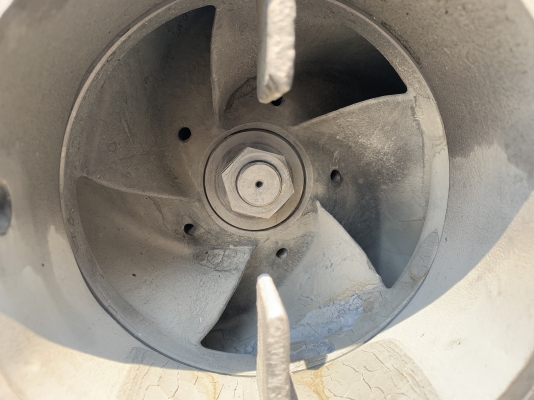 ขายหัวปั๊มน้ำหอยโข่ง หัวโข่ง+ใบพัดสแตนเลส 316L Torishima pump ขนาดเข้า 6นิ้ว ออก 5นิ้ว made in Japan
