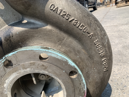 ขายหัวปั๊มน้ำหอยโข่ง หัวโข่ง+ใบพัดสแตนเลส 316L Torishima pump ขนาดเข้า 6นิ้ว ออก 5นิ้ว made in Japan