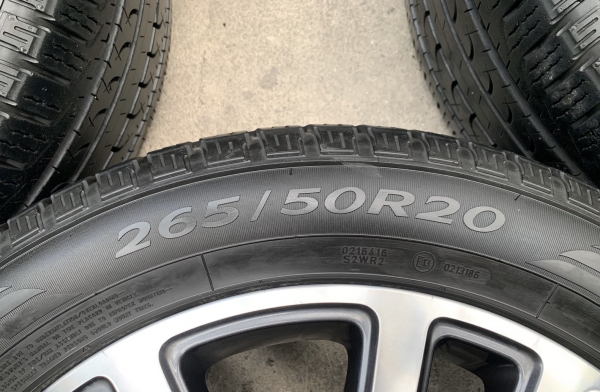 ล้อแม็ก Ford Everest ขอบ 20 พร้อมยาง 265-50-20 GoodYear ปี 18