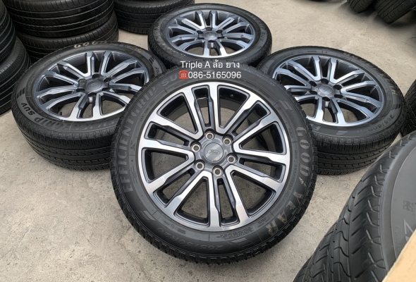ล้อแม็ก Ford Everest ขอบ 20 พร้อมยาง 265-50-20 GoodYear ปี 18