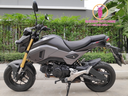 HONDA MSX รุ่นไฟ LED รถปี 59 เดิมและสวยมากลองขับได้ก่อน เอกสารครบ