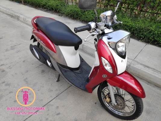 YAMAHA FINO รุ่นหัวฉีดน้ำมัน รถปี 56 เอกสารครบ รถใช้งานประจำมาลองขับได้ที่เคหะร่มเกล้า