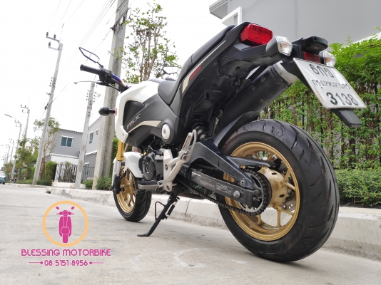 HONDA MSX ปี 59 รถเดิมและสวย เอกสารครบ ภาษีไม่ขาด ดูรถได้ที่เคหะร่มเกล้า64