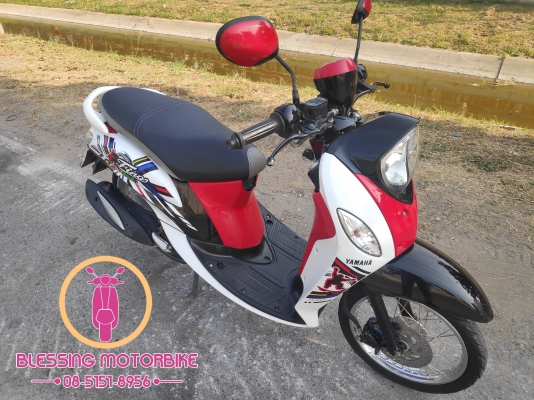 YAMAHA FINO ปี58 รุ่นหัวฉีดน้ำมัน รถเดิมสวย เอกสารครบ สามารถลองขับก่อนได้ที่เคหะร่มเกล้า