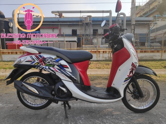 YAMAHA FINO ปี58 รุ่นหัวฉีดน้ำมัน รถเดิมสวย เอกสารครบ สามารถลองขับก่อนได้ที่เคหะร่มเกล้า