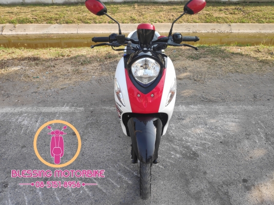 YAMAHA FINO ปี58 รุ่นหัวฉีดน้ำมัน รถเดิมสวย เอกสารครบ สามารถลองขับก่อนได้ที่เคหะร่มเกล้า