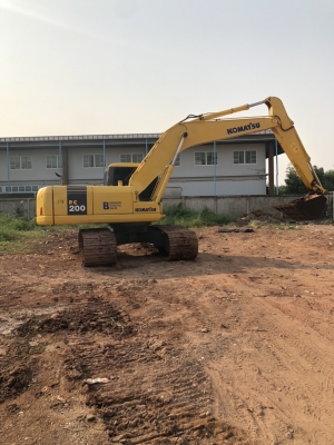 ลดเหลือ 1,180,000 KOMATSU PC200-7 เครื่องดี ช่วงล่างเต็ม ไฟฟ้าเต็ม เอกสารชุดทะเบียน