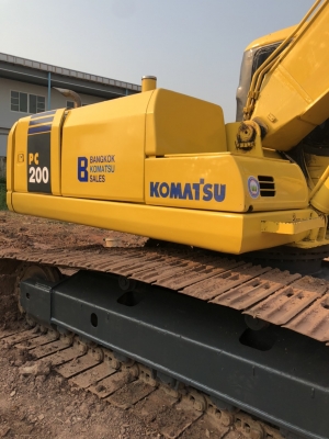 ลดเหลือ 1,180,000 KOMATSU PC200-7 เครื่องดี ช่วงล่างเต็ม ไฟฟ้าเต็ม เอกสารชุดทะเบียน