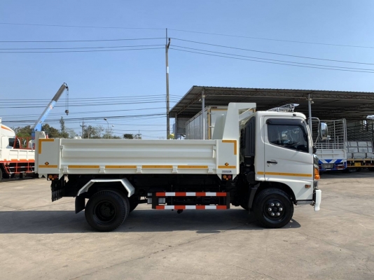 6ล้อดั้ม ยาง8.25 Hino FC9J ปี62 -175แรงม้า Eurolll Aiabacดั้มสามมิตรยาว 4เมตรใมล์ 48116ก.ม