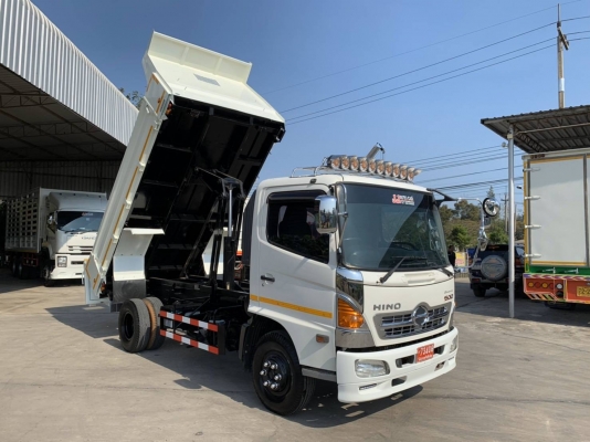 6ล้อดั้ม ยาง8.25 Hino FC9J ปี62 -175แรงม้า Eurolll Aiabacดั้มสามมิตรยาว 4เมตรใมล์ 48116ก.ม