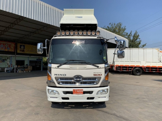 6ล้อดั้ม ยาง8.25 Hino FC9J ปี62 -175แรงม้า Eurolll Aiabacดั้มสามมิตรยาว 4เมตรใมล์ 48116ก.ม