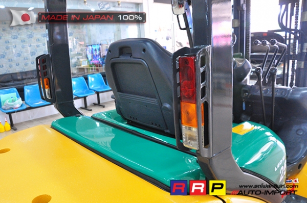 ขายรถโฟล์คลิฟท์มือสอง KOMATSU รุ่น FG25C-15-574620 นำเข้าจากประเทศญี่ปุ่น 100\% ไม่เคยใช้งานในไทย