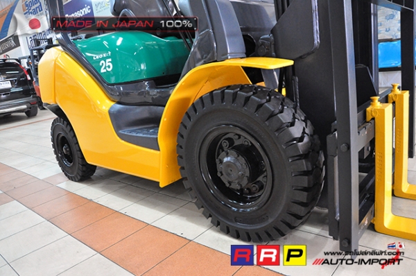 ขายรถโฟล์คลิฟท์มือสอง KOMATSU รุ่น FG25C-15-574620 นำเข้าจากประเทศญี่ปุ่น 100\% ไม่เคยใช้งานในไทย
